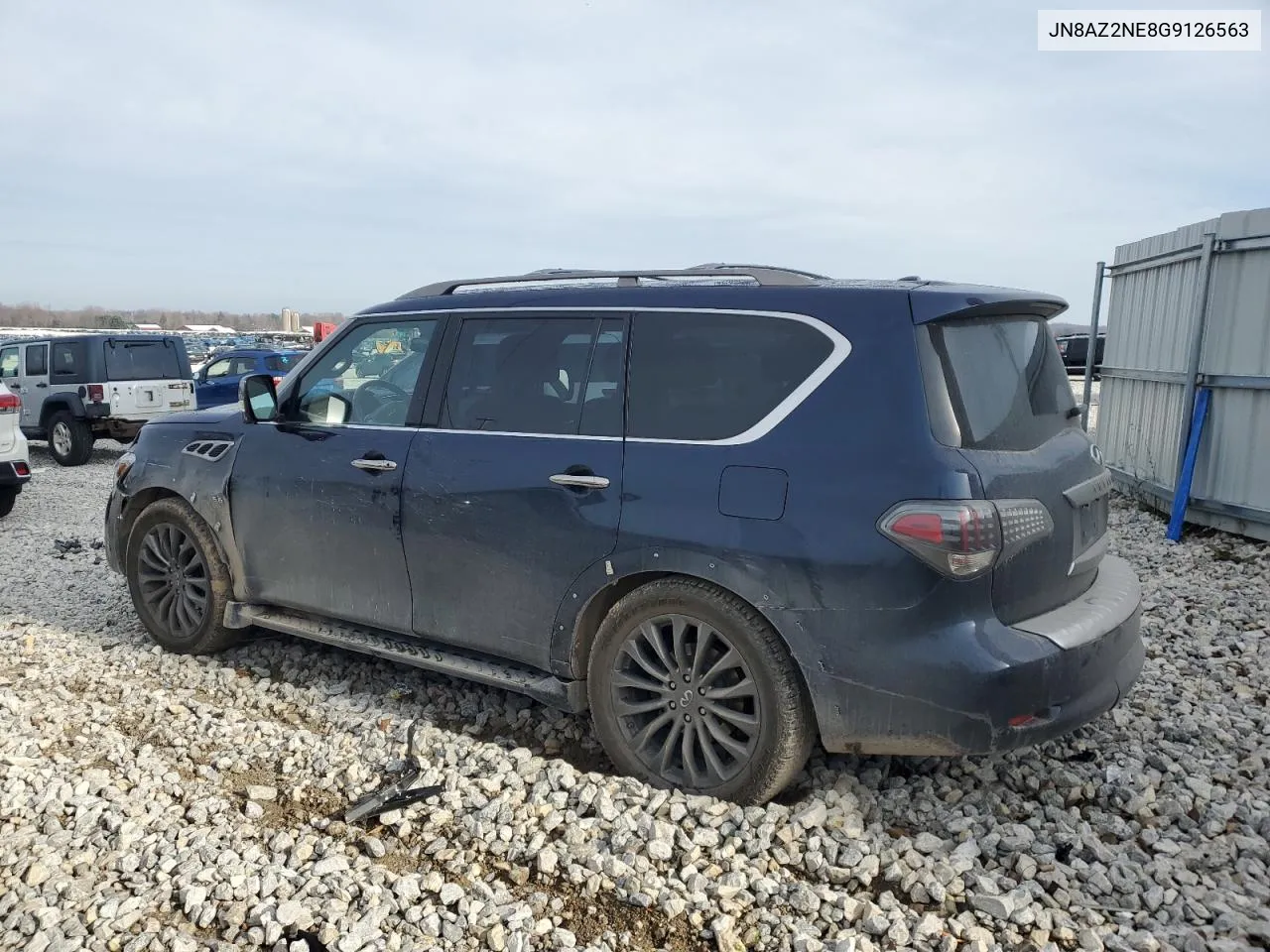 2016 Infiniti Qx80 VIN: JN8AZ2NE8G9126563 Lot: 78092304