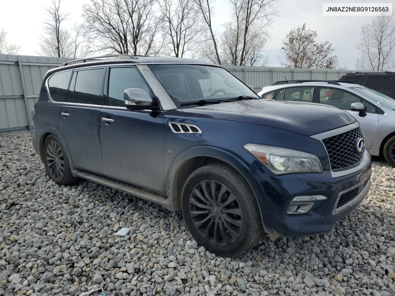 2016 Infiniti Qx80 VIN: JN8AZ2NE8G9126563 Lot: 78092304