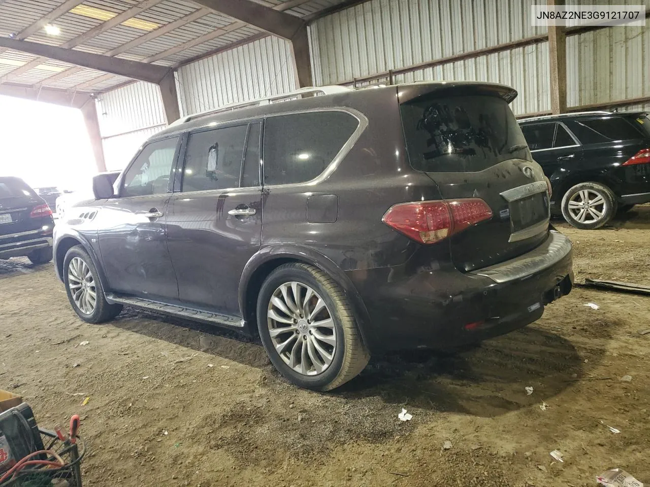 2016 Infiniti Qx80 VIN: JN8AZ2NE3G9121707 Lot: 78641394