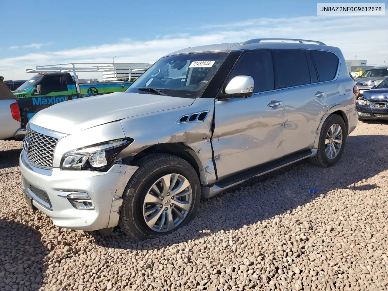 2016 Infiniti Qx80 VIN: JN8AZ2NF0G9612678 Lot: 79432844