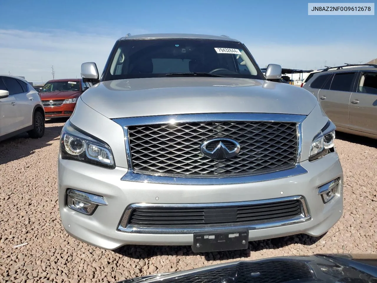 2016 Infiniti Qx80 VIN: JN8AZ2NF0G9612678 Lot: 79432844