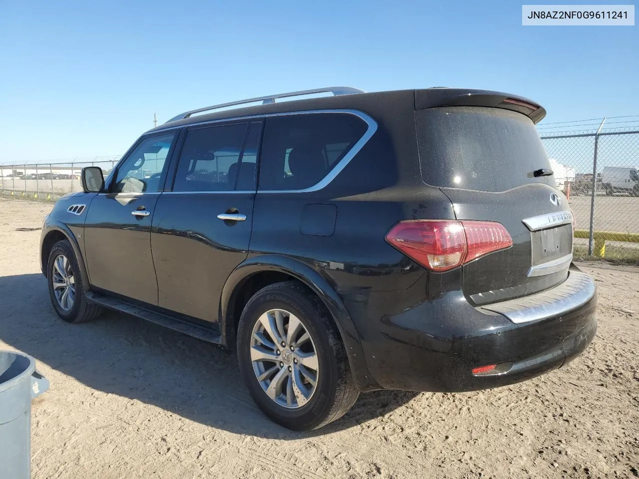 2016 Infiniti Qx80 VIN: JN8AZ2NF0G9611241 Lot: 80313464