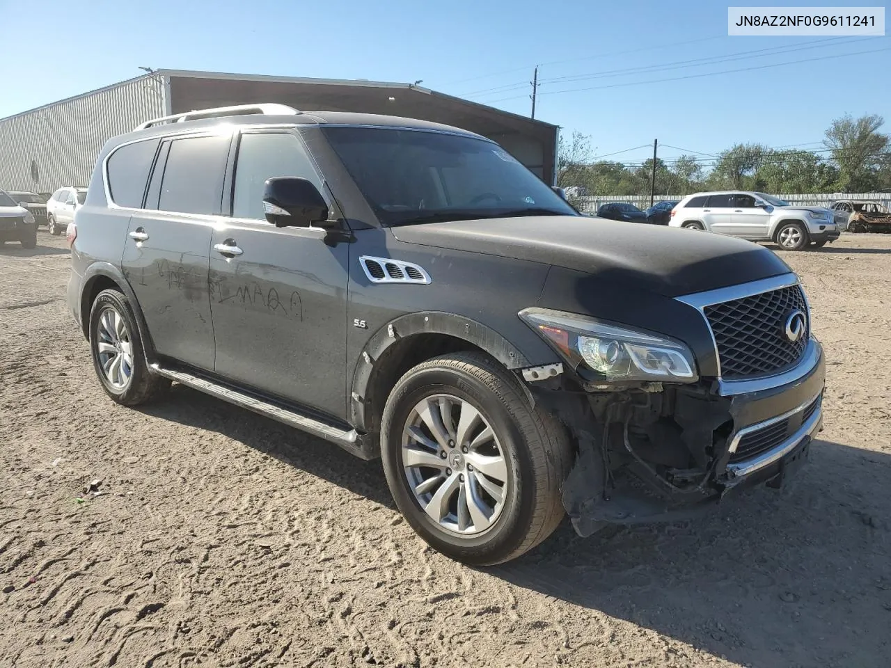 2016 Infiniti Qx80 VIN: JN8AZ2NF0G9611241 Lot: 80313464