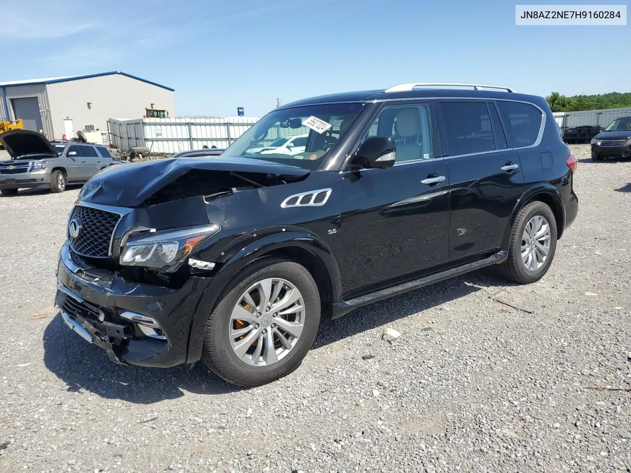 2017 Infiniti Qx80 Base VIN: JN8AZ2NE7H9160284 Lot: 55927024