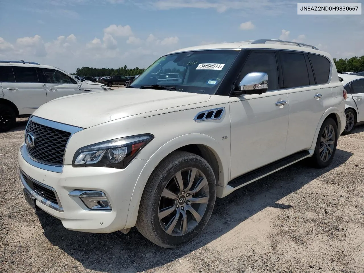 JN8AZ2ND0H9830667 2017 Infiniti Qx80 Base