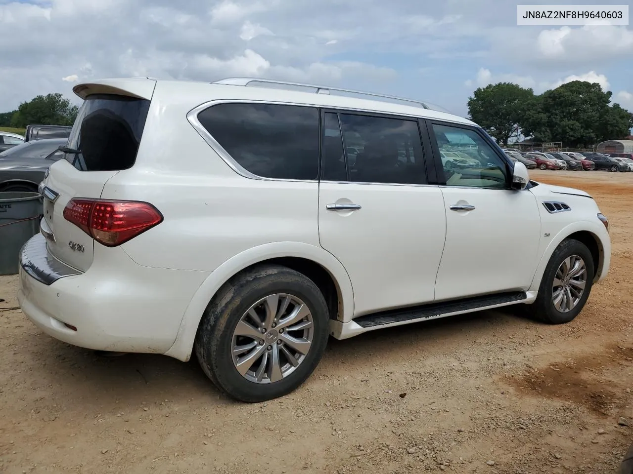 2017 Infiniti Qx80 Base VIN: JN8AZ2NF8H9640603 Lot: 60391994