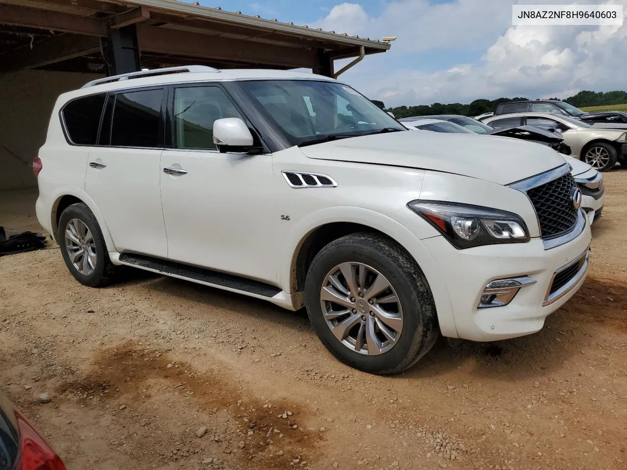 2017 Infiniti Qx80 Base VIN: JN8AZ2NF8H9640603 Lot: 60391994