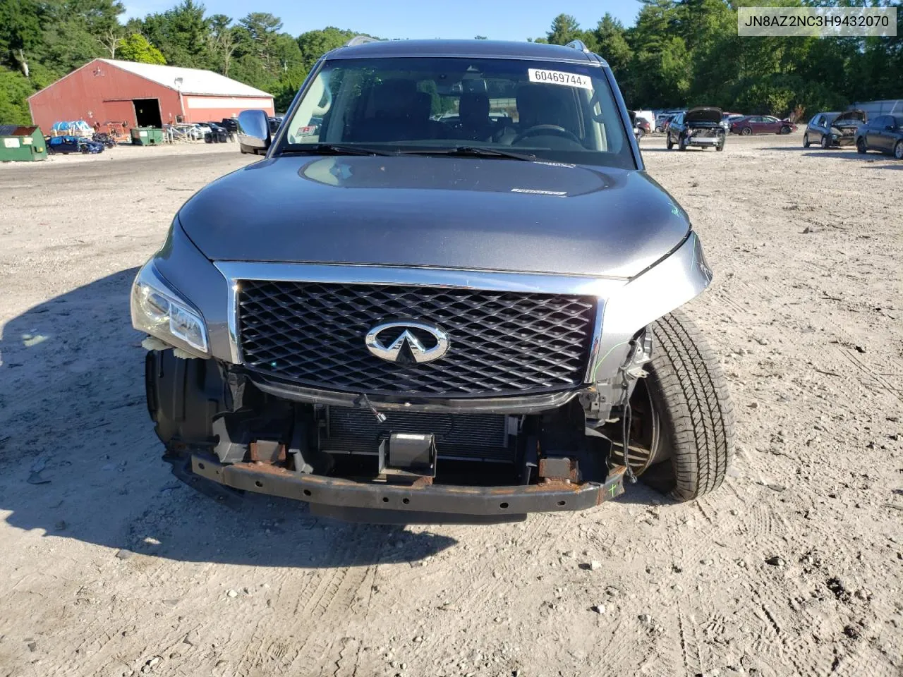 2017 Infiniti Qx80 Base VIN: JN8AZ2NC3H9432070 Lot: 60469744