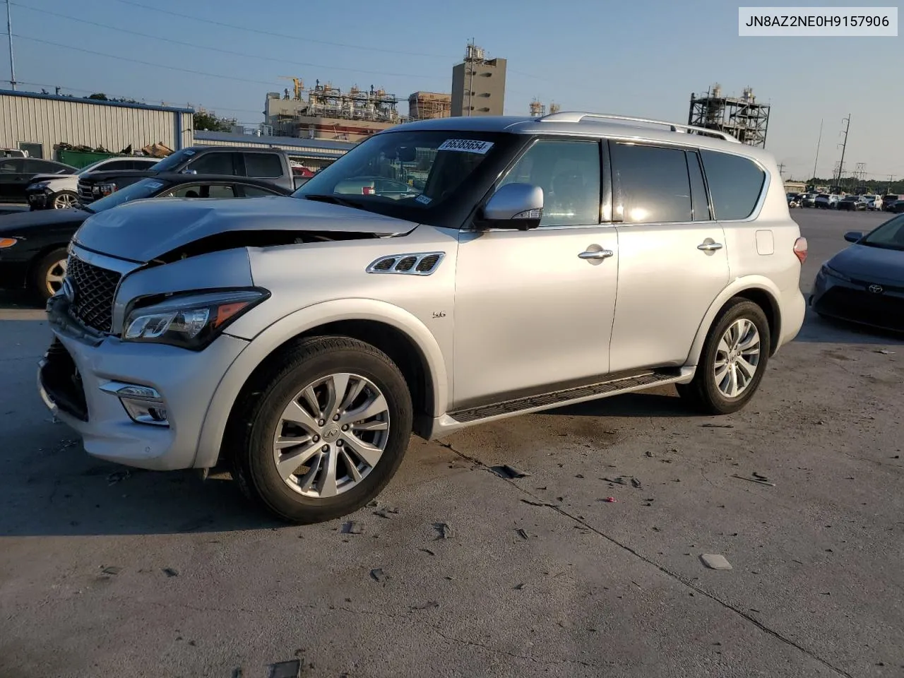 2017 Infiniti Qx80 Base VIN: JN8AZ2NE0H9157906 Lot: 66385654