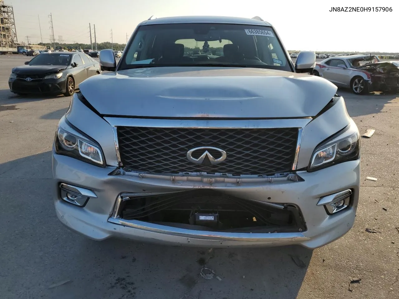 2017 Infiniti Qx80 Base VIN: JN8AZ2NE0H9157906 Lot: 66385654