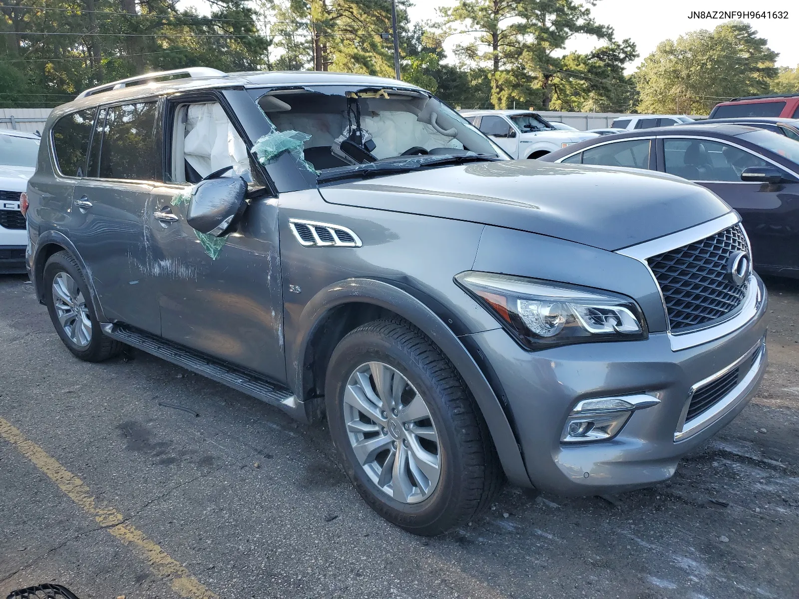 2017 Infiniti Qx80 Base VIN: JN8AZ2NF9H9641632 Lot: 66588634