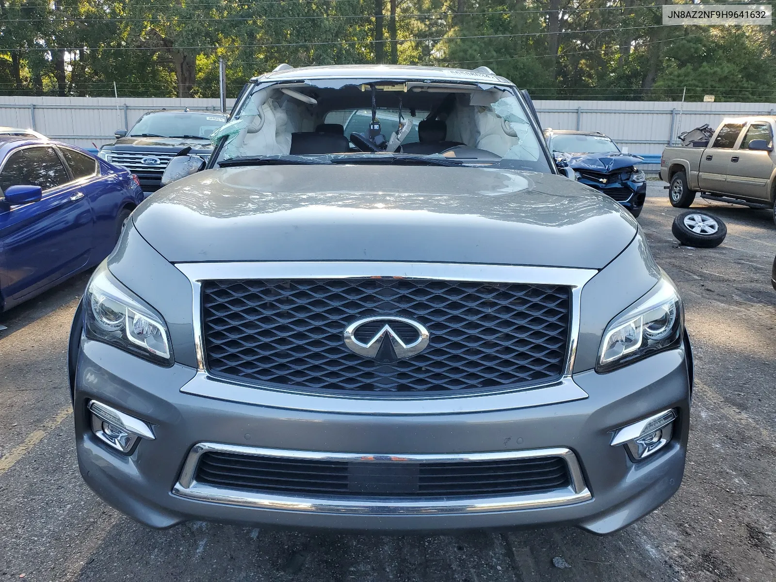 2017 Infiniti Qx80 Base VIN: JN8AZ2NF9H9641632 Lot: 66588634