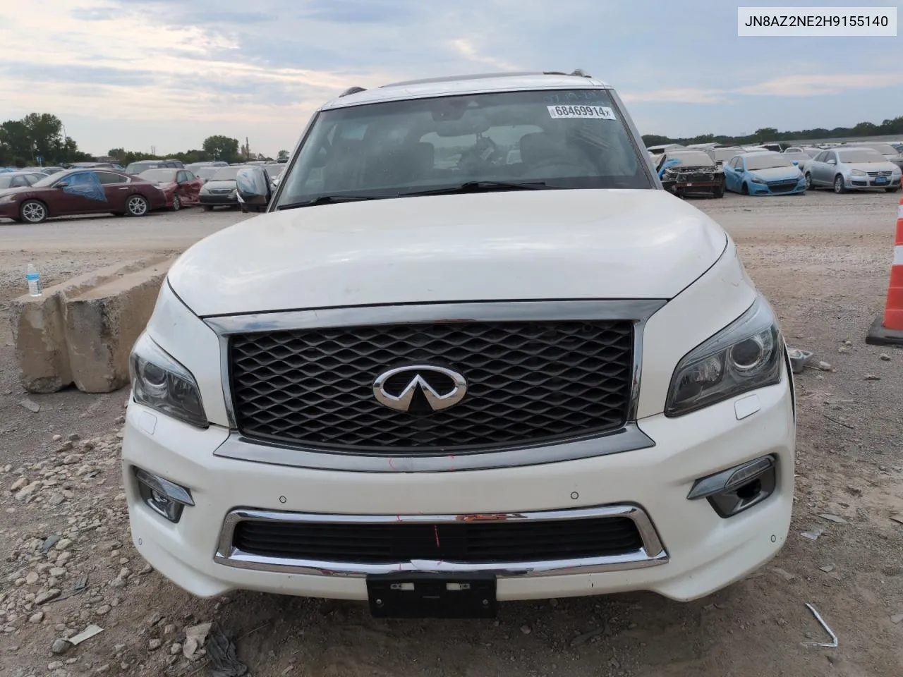 2017 Infiniti Qx80 Base VIN: JN8AZ2NE2H9155140 Lot: 68469914