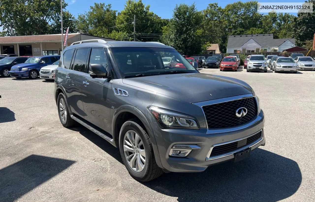 2017 Infiniti Qx80 Base VIN: JN8AZ2NE0H9152124 Lot: 70272844