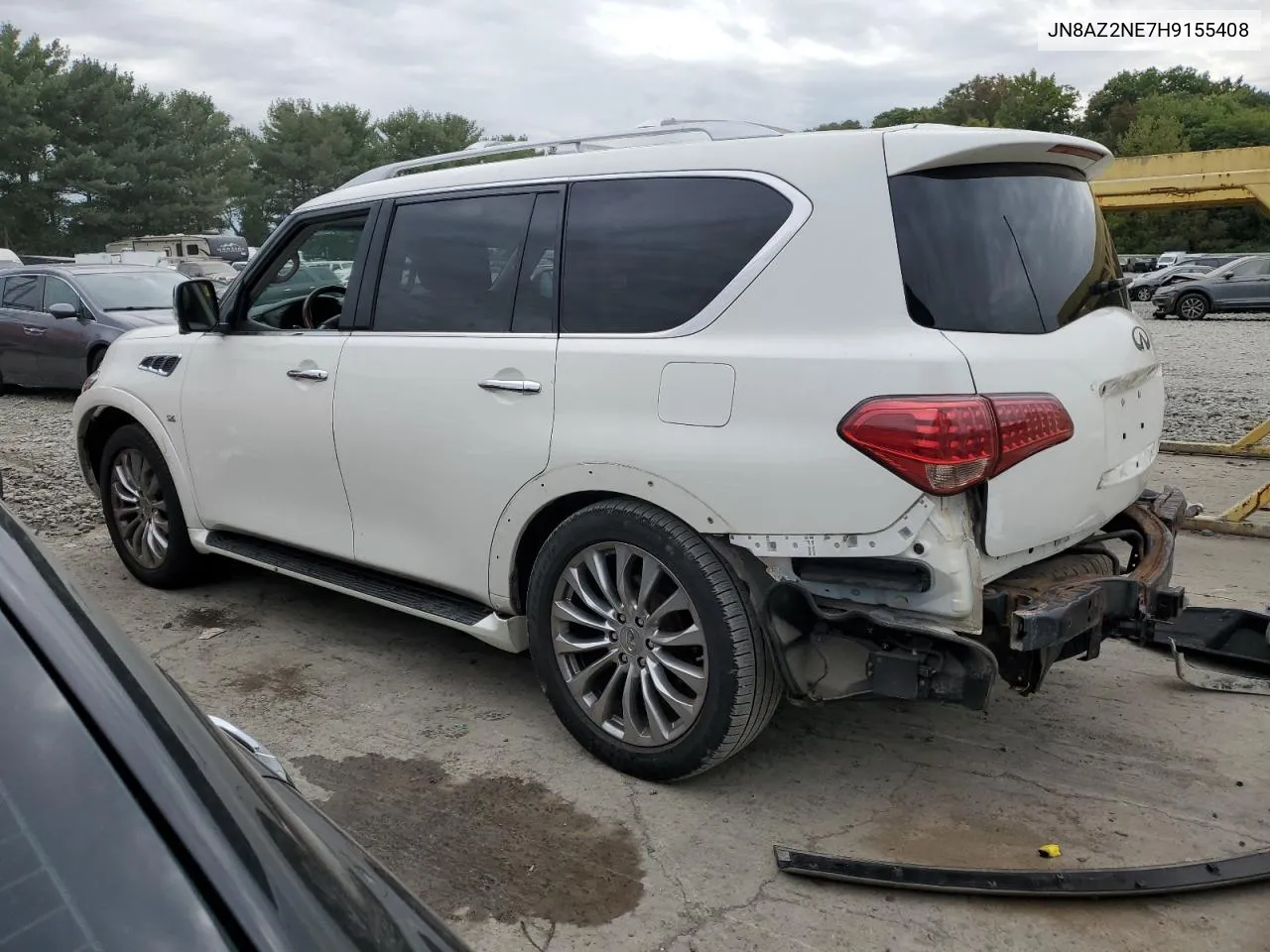 2017 Infiniti Qx80 Base VIN: JN8AZ2NE7H9155408 Lot: 71259594