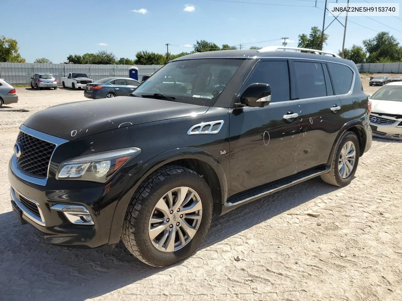 2017 Infiniti Qx80 Base VIN: JN8AZ2NE5H9153740 Lot: 72002284