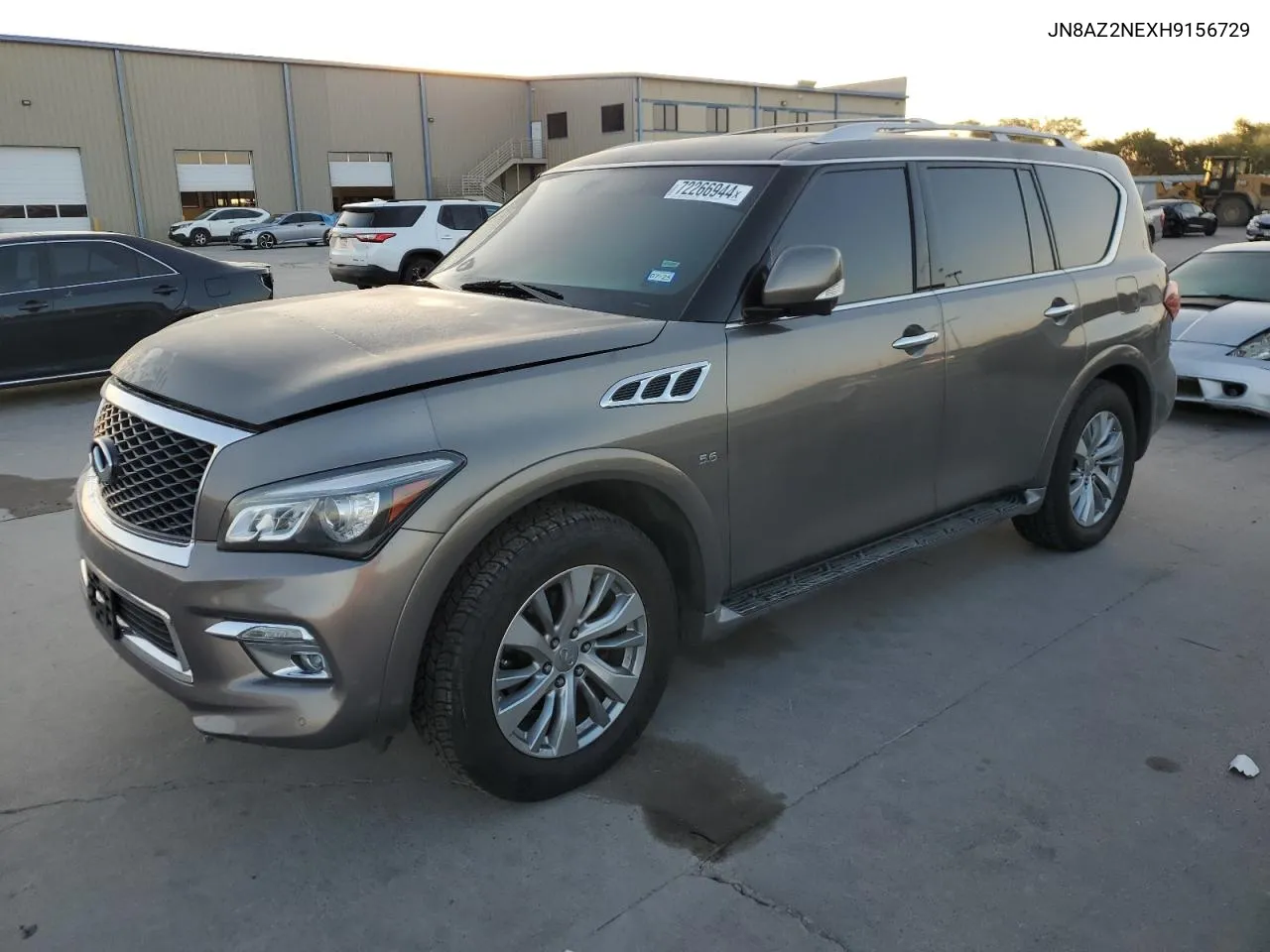 2017 Infiniti Qx80 Base VIN: JN8AZ2NEXH9156729 Lot: 72266944