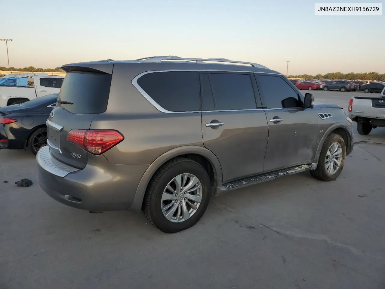 2017 Infiniti Qx80 Base VIN: JN8AZ2NEXH9156729 Lot: 72266944