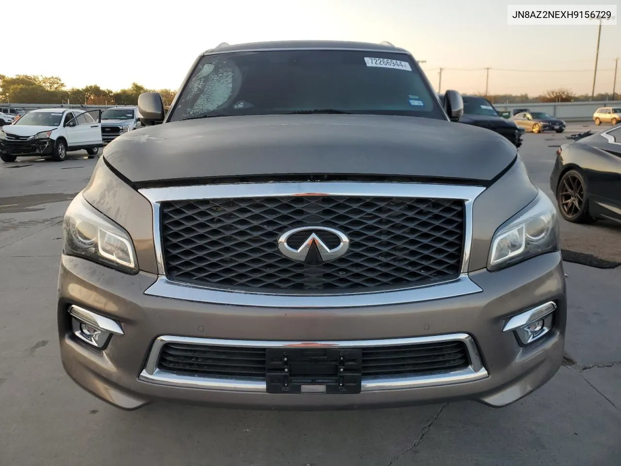 2017 Infiniti Qx80 Base VIN: JN8AZ2NEXH9156729 Lot: 72266944