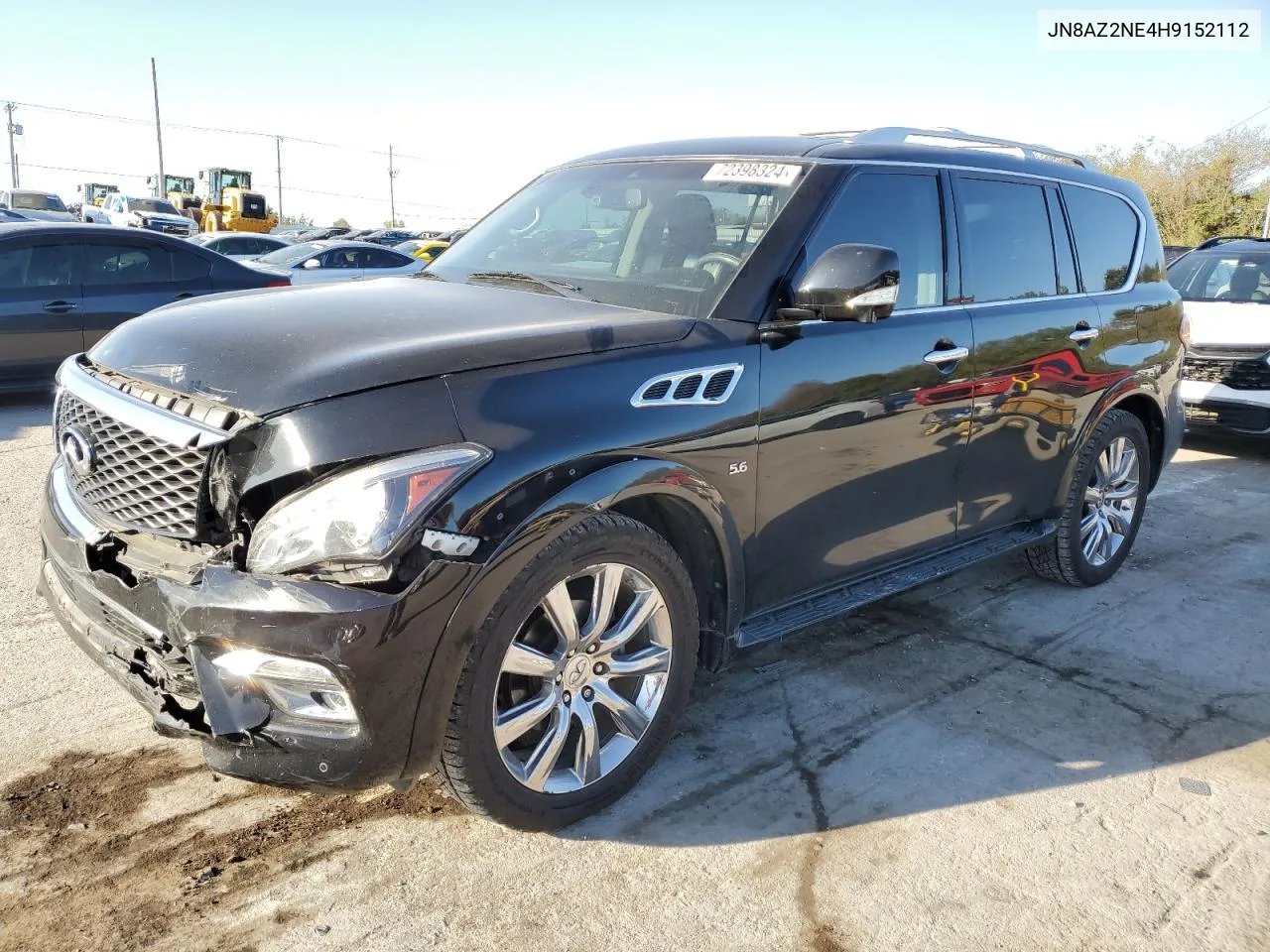 2017 Infiniti Qx80 Base VIN: JN8AZ2NE4H9152112 Lot: 72398324