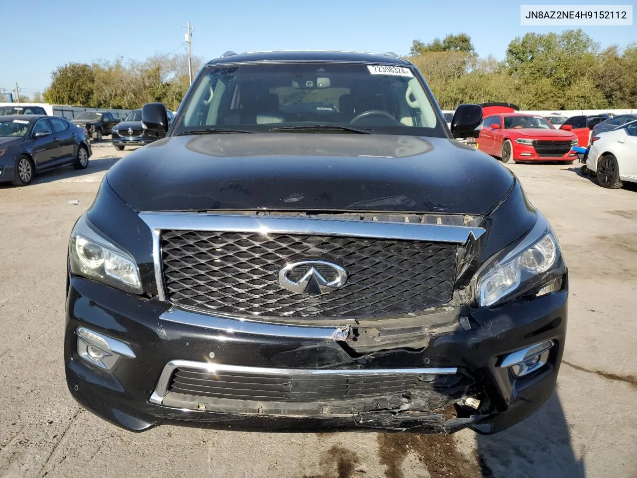 2017 Infiniti Qx80 Base VIN: JN8AZ2NE4H9152112 Lot: 72398324