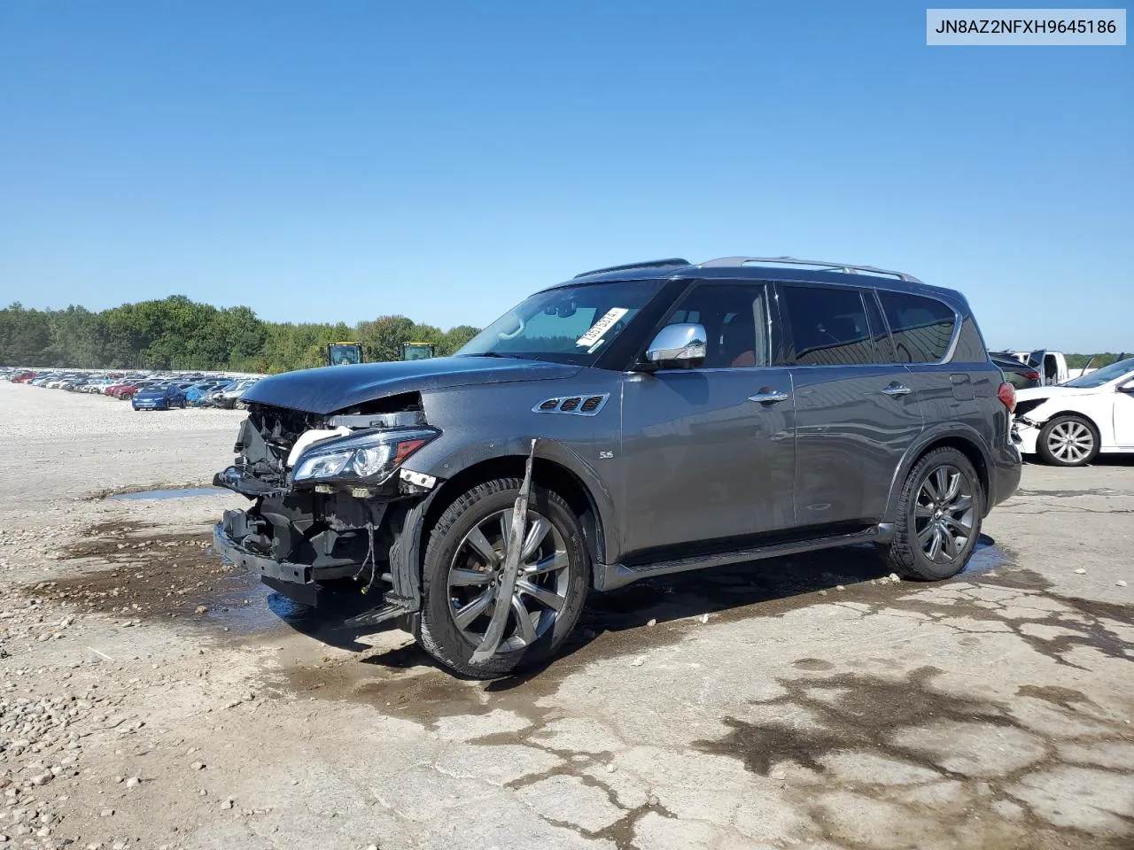 2017 Infiniti Qx80 Base VIN: JN8AZ2NFXH9645186 Lot: 73575374