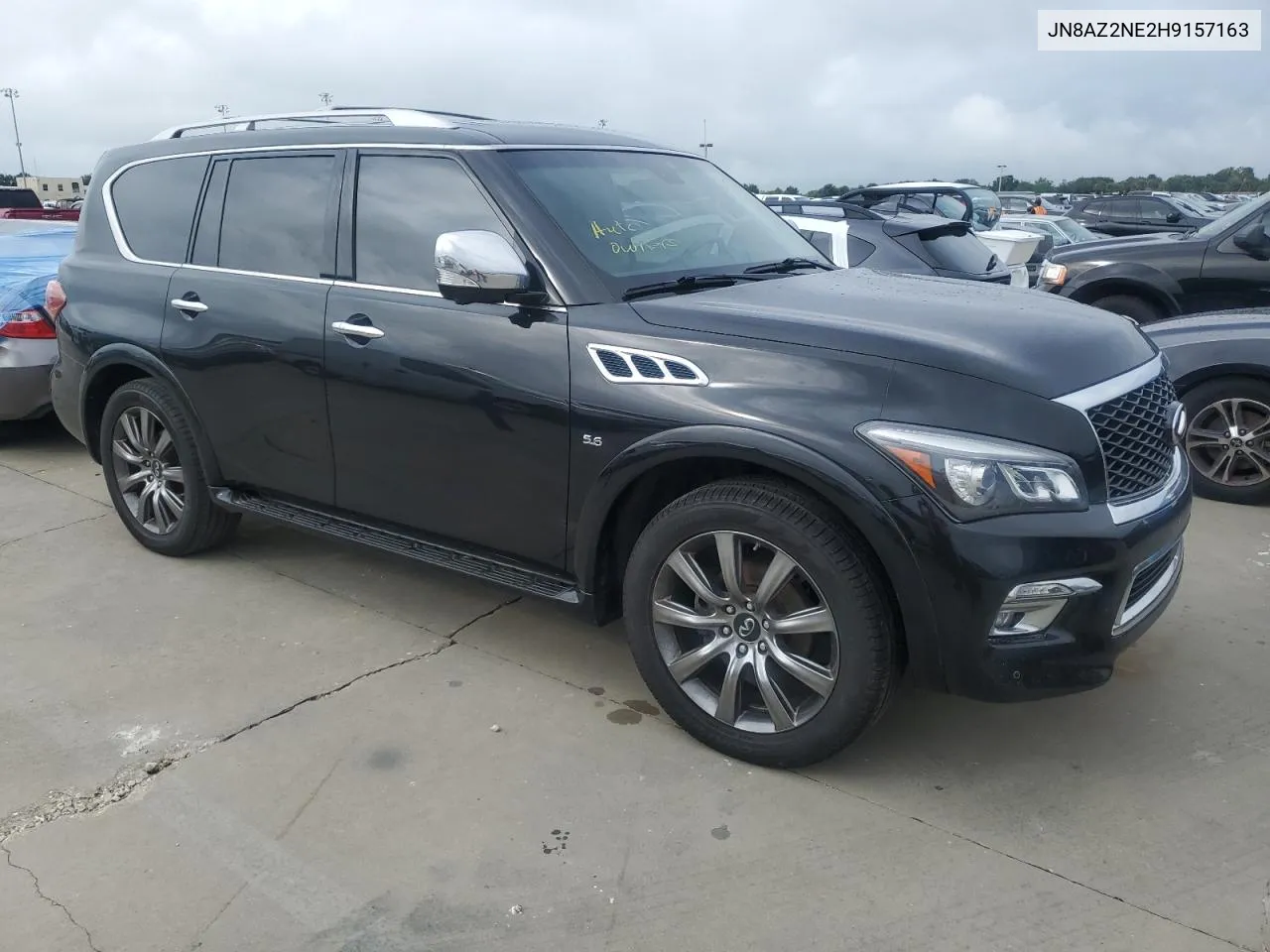 2017 Infiniti Qx80 Base VIN: JN8AZ2NE2H9157163 Lot: 74073154