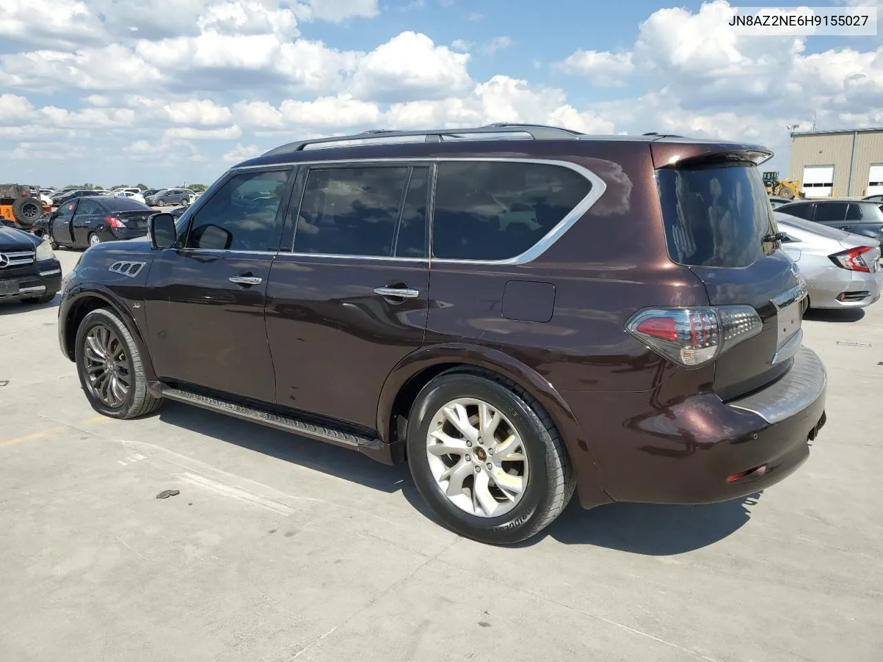 2017 Infiniti Qx80 Base VIN: JN8AZ2NE6H9155027 Lot: 74799574