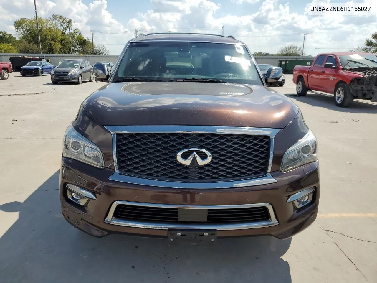 2017 Infiniti Qx80 Base VIN: JN8AZ2NE6H9155027 Lot: 74799574