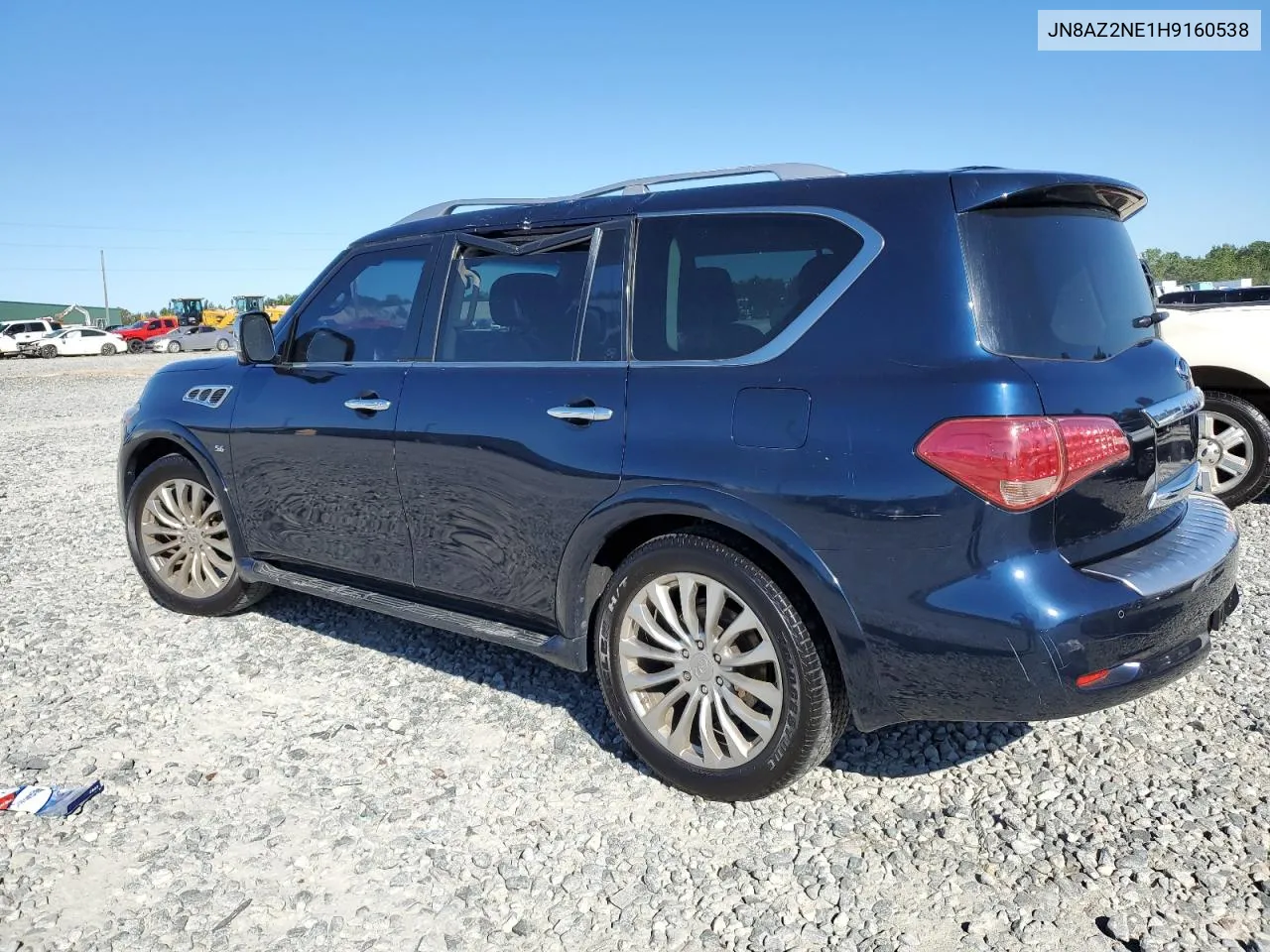 2017 Infiniti Qx80 Base VIN: JN8AZ2NE1H9160538 Lot: 74927444