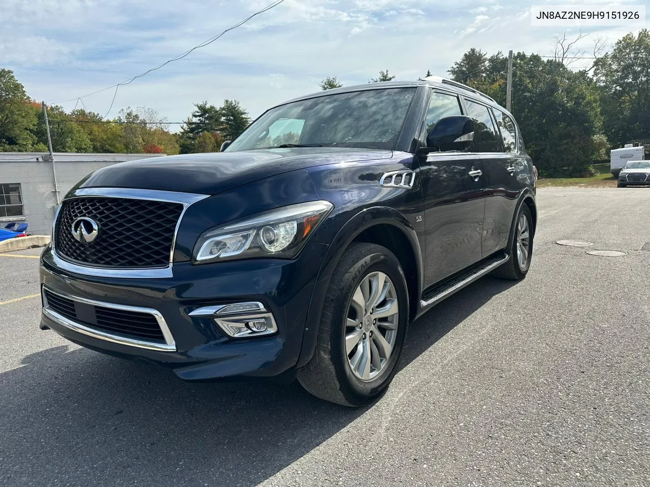 2017 Infiniti Qx80 Base VIN: JN8AZ2NE9H9151926 Lot: 74942804