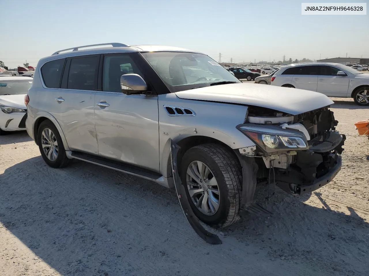 2017 Infiniti Qx80 Base VIN: JN8AZ2NF9H9646328 Lot: 75556394