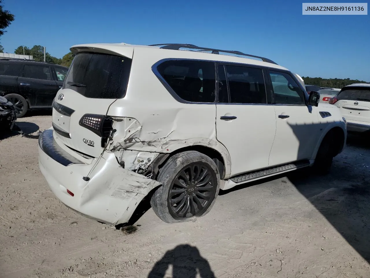 2017 Infiniti Qx80 Base VIN: JN8AZ2NE8H9161136 Lot: 75814284