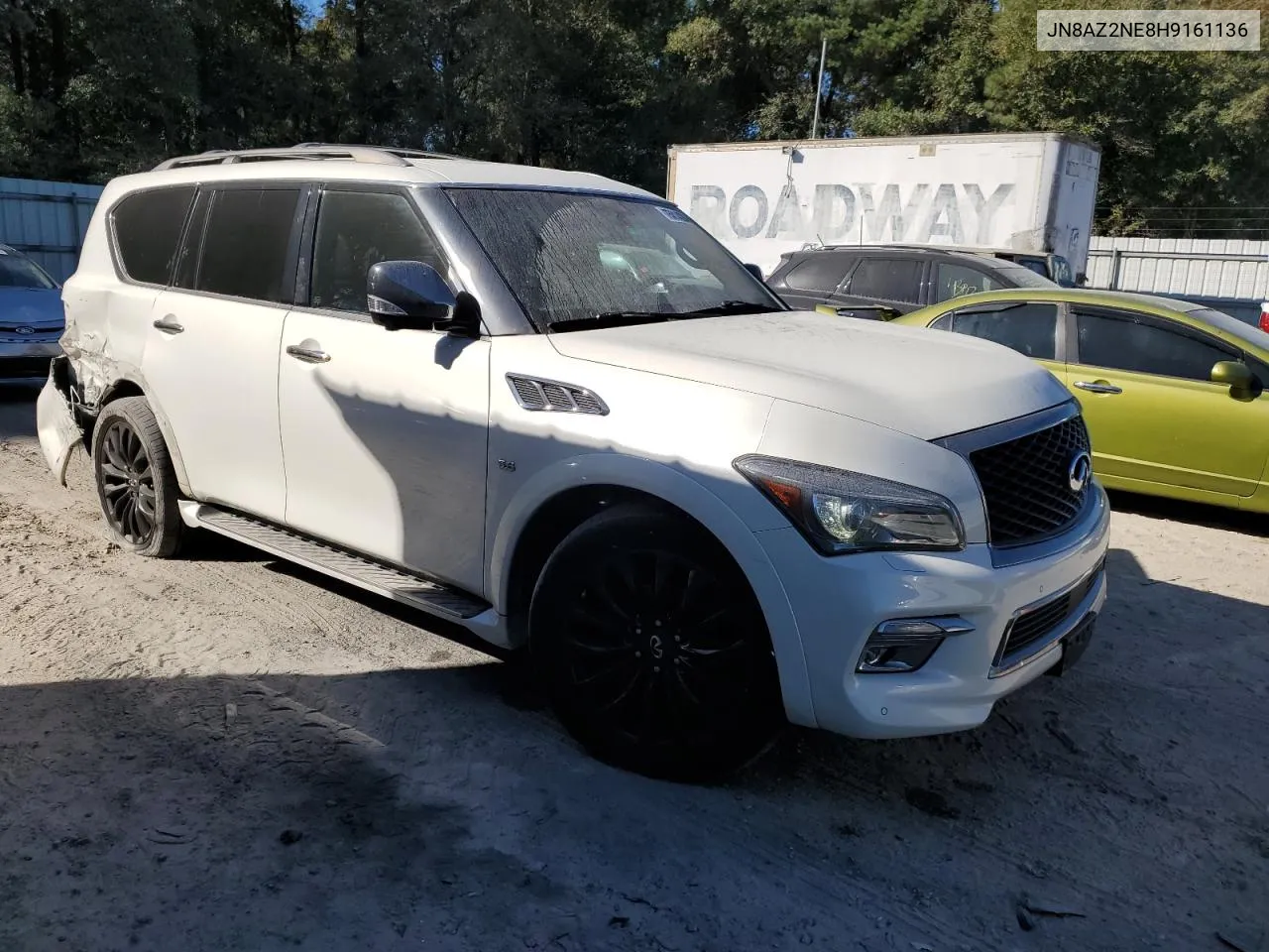 JN8AZ2NE8H9161136 2017 Infiniti Qx80 Base