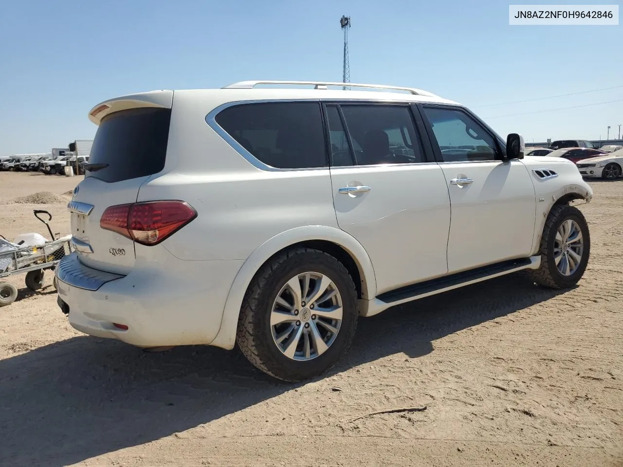 2017 Infiniti Qx80 Base VIN: JN8AZ2NF0H9642846 Lot: 75856754