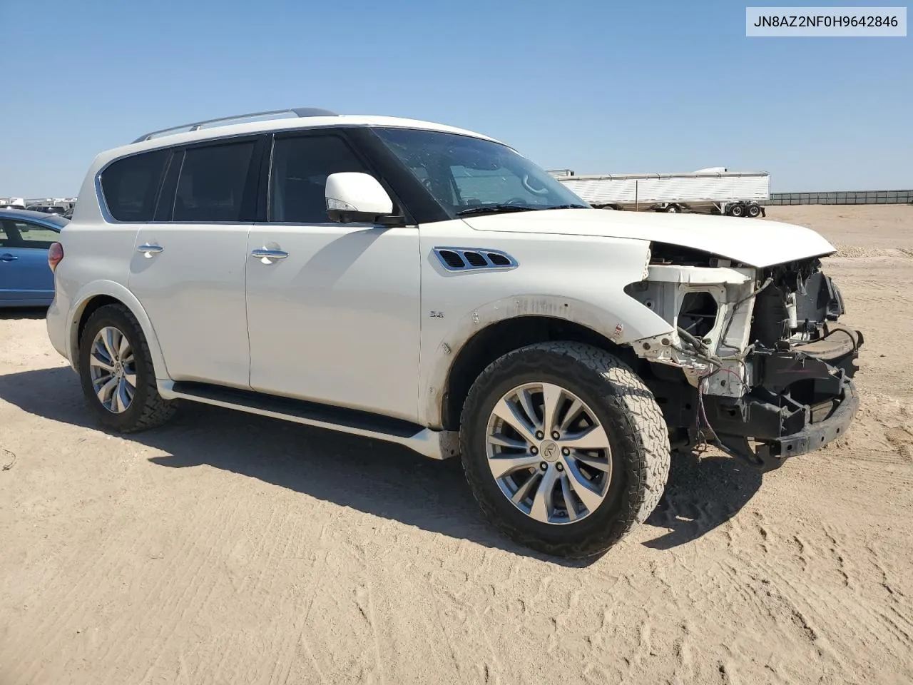 2017 Infiniti Qx80 Base VIN: JN8AZ2NF0H9642846 Lot: 75856754