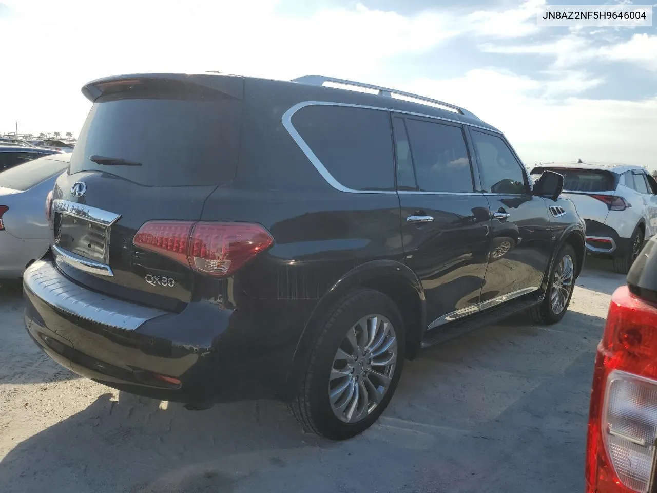 2017 Infiniti Qx80 Base VIN: JN8AZ2NF5H9646004 Lot: 76173484