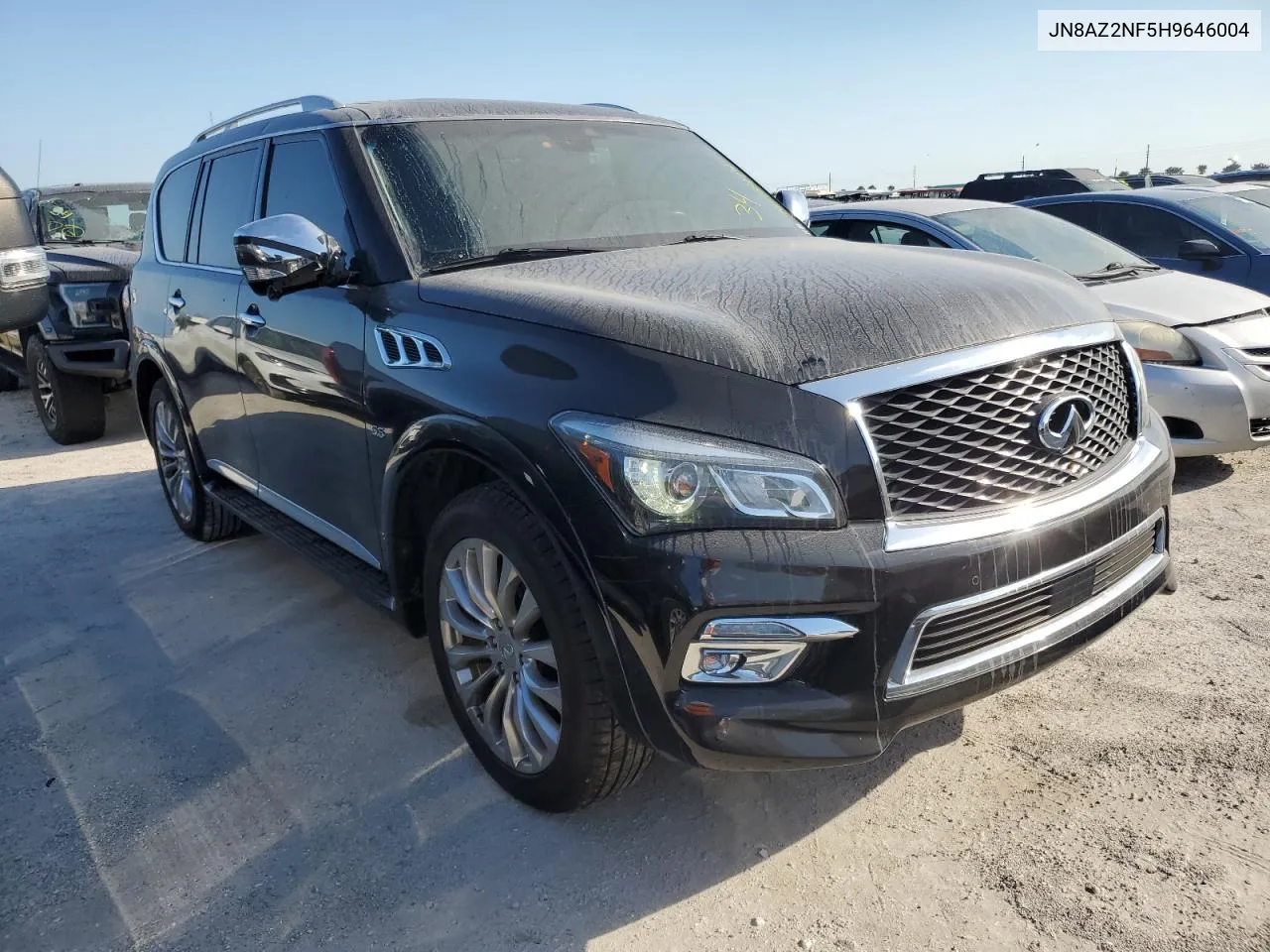 2017 Infiniti Qx80 Base VIN: JN8AZ2NF5H9646004 Lot: 76173484