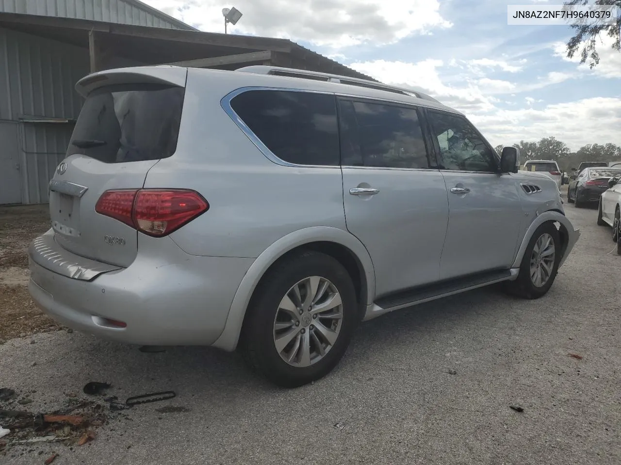 2017 Infiniti Qx80 Base VIN: JN8AZ2NF7H9640379 Lot: 76478454