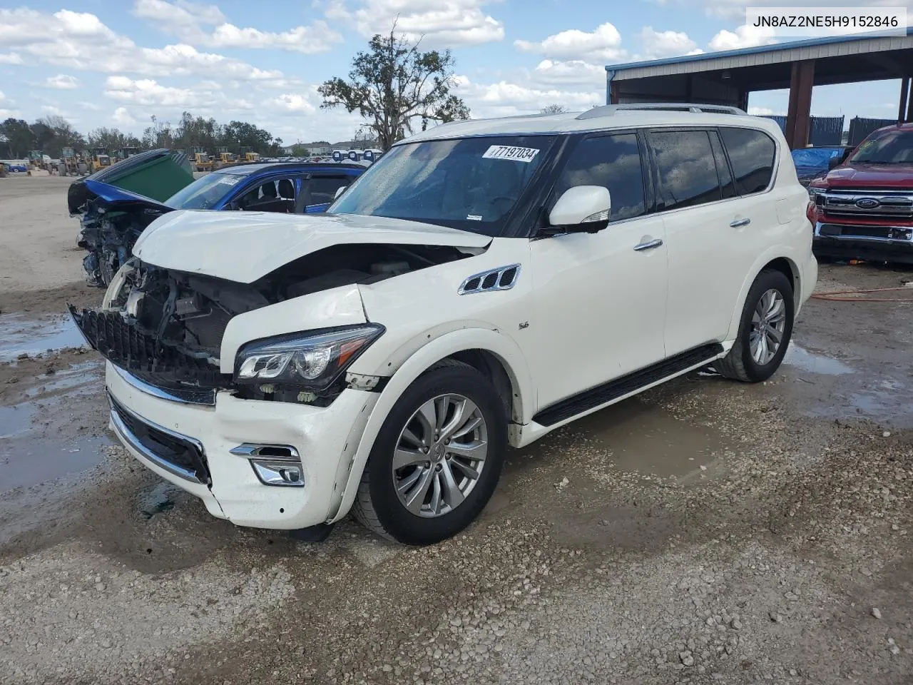 2017 Infiniti Qx80 Base VIN: JN8AZ2NE5H9152846 Lot: 77197034