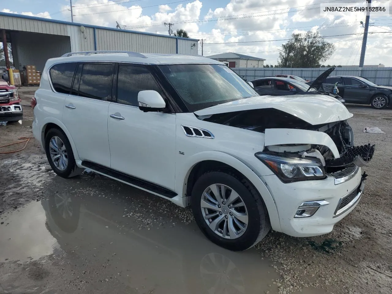 2017 Infiniti Qx80 Base VIN: JN8AZ2NE5H9152846 Lot: 77197034