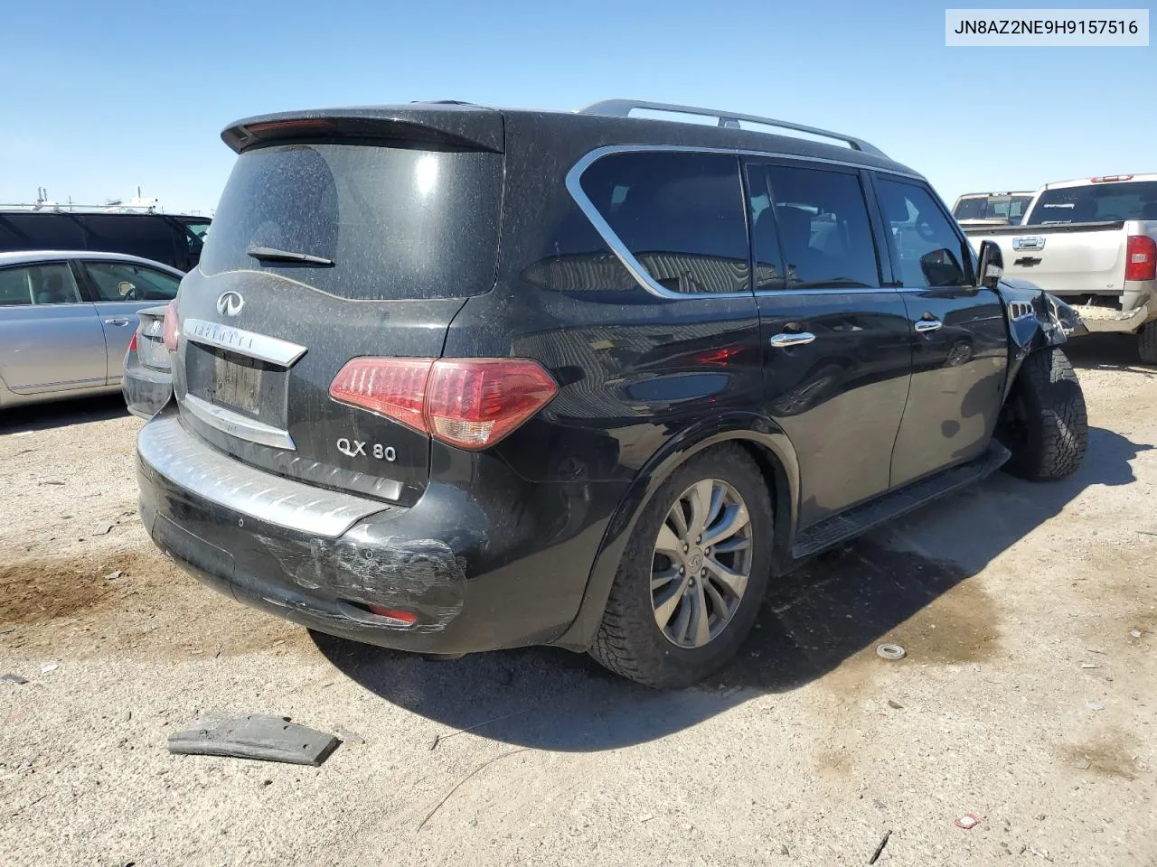 2017 Infiniti Qx80 Base VIN: JN8AZ2NE9H9157516 Lot: 78085964