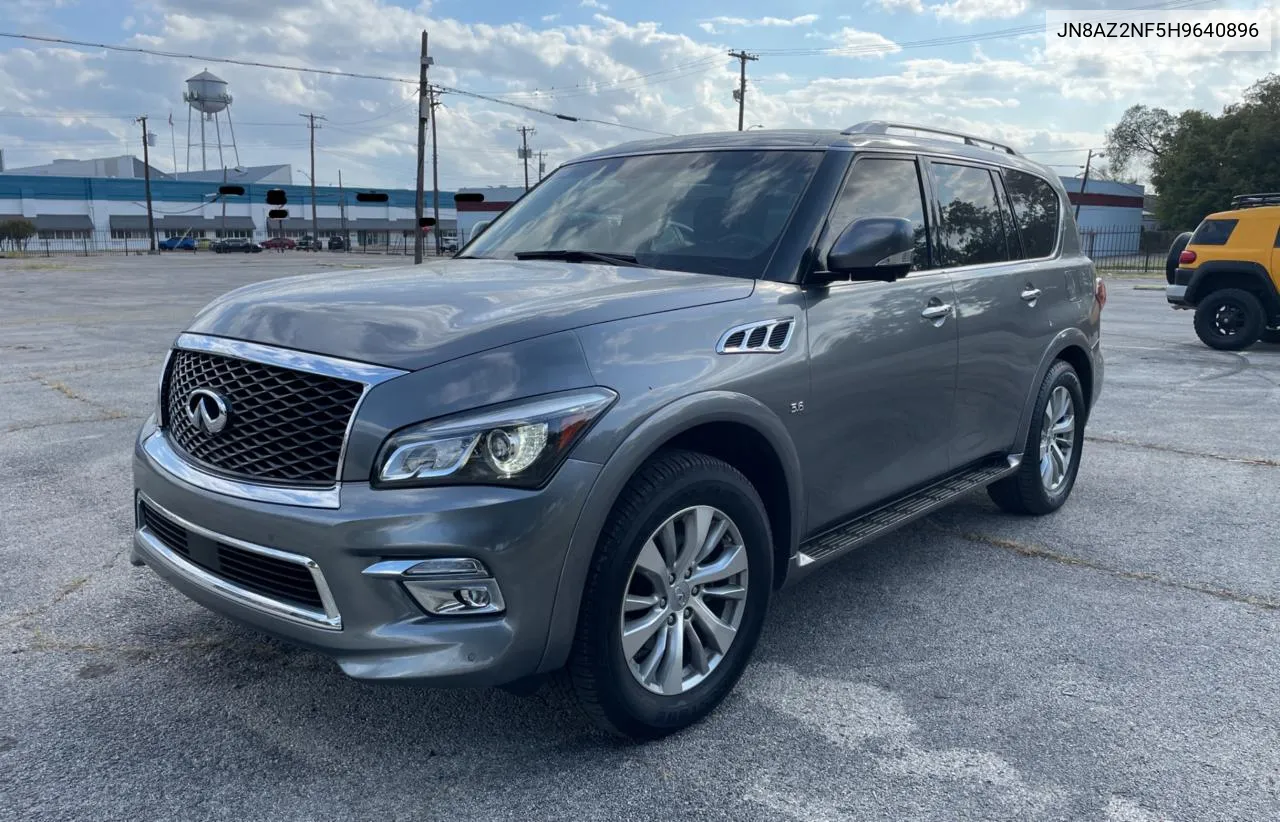 2017 Infiniti Qx80 Base VIN: JN8AZ2NF5H9640896 Lot: 78930144