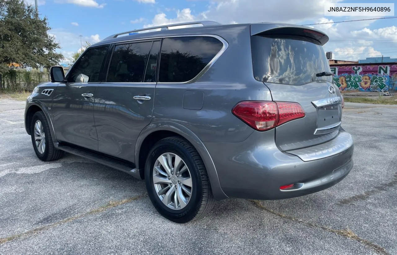 2017 Infiniti Qx80 Base VIN: JN8AZ2NF5H9640896 Lot: 78930144