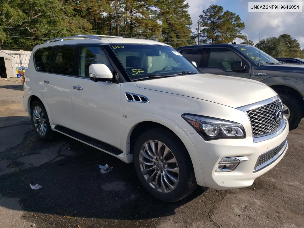 2017 Infiniti Qx80 Base VIN: JN8AZ2NF9H9646054 Lot: 78931664