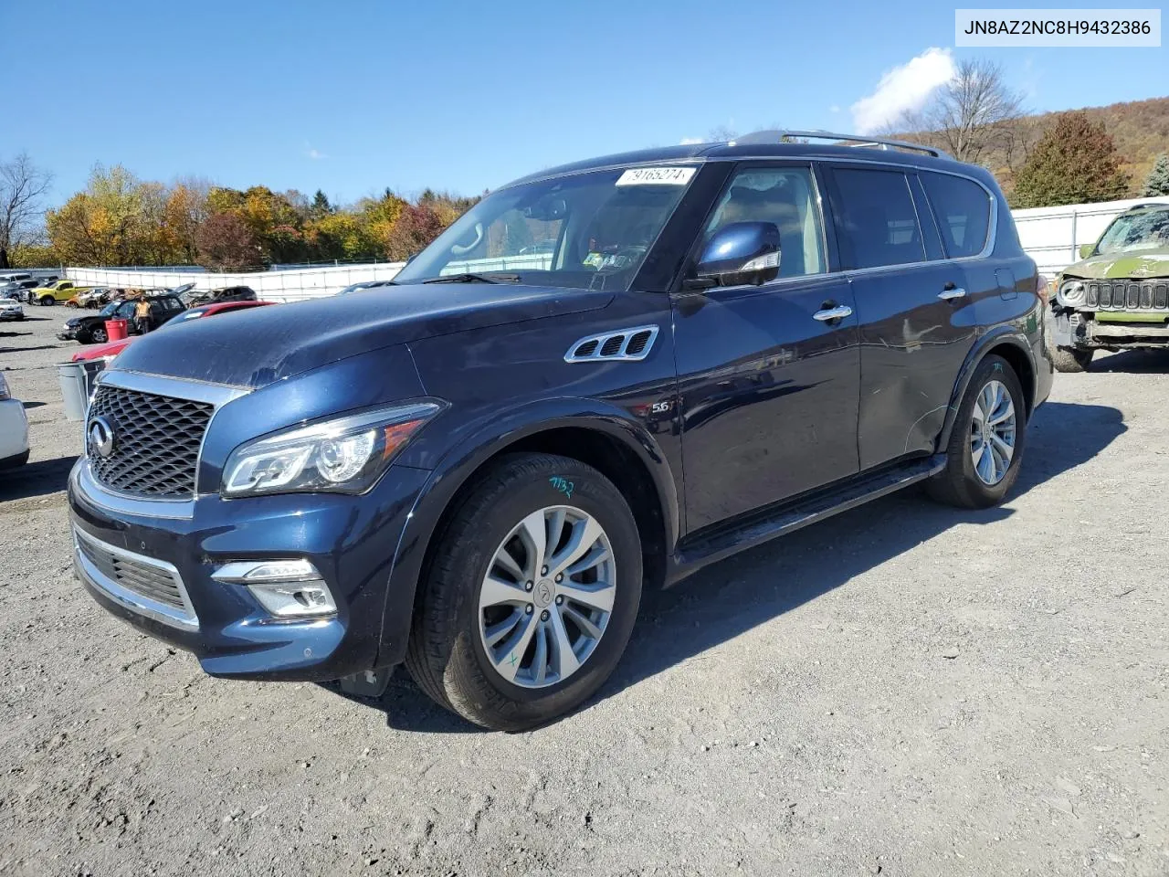 2017 Infiniti Qx80 Base VIN: JN8AZ2NC8H9432386 Lot: 79165274