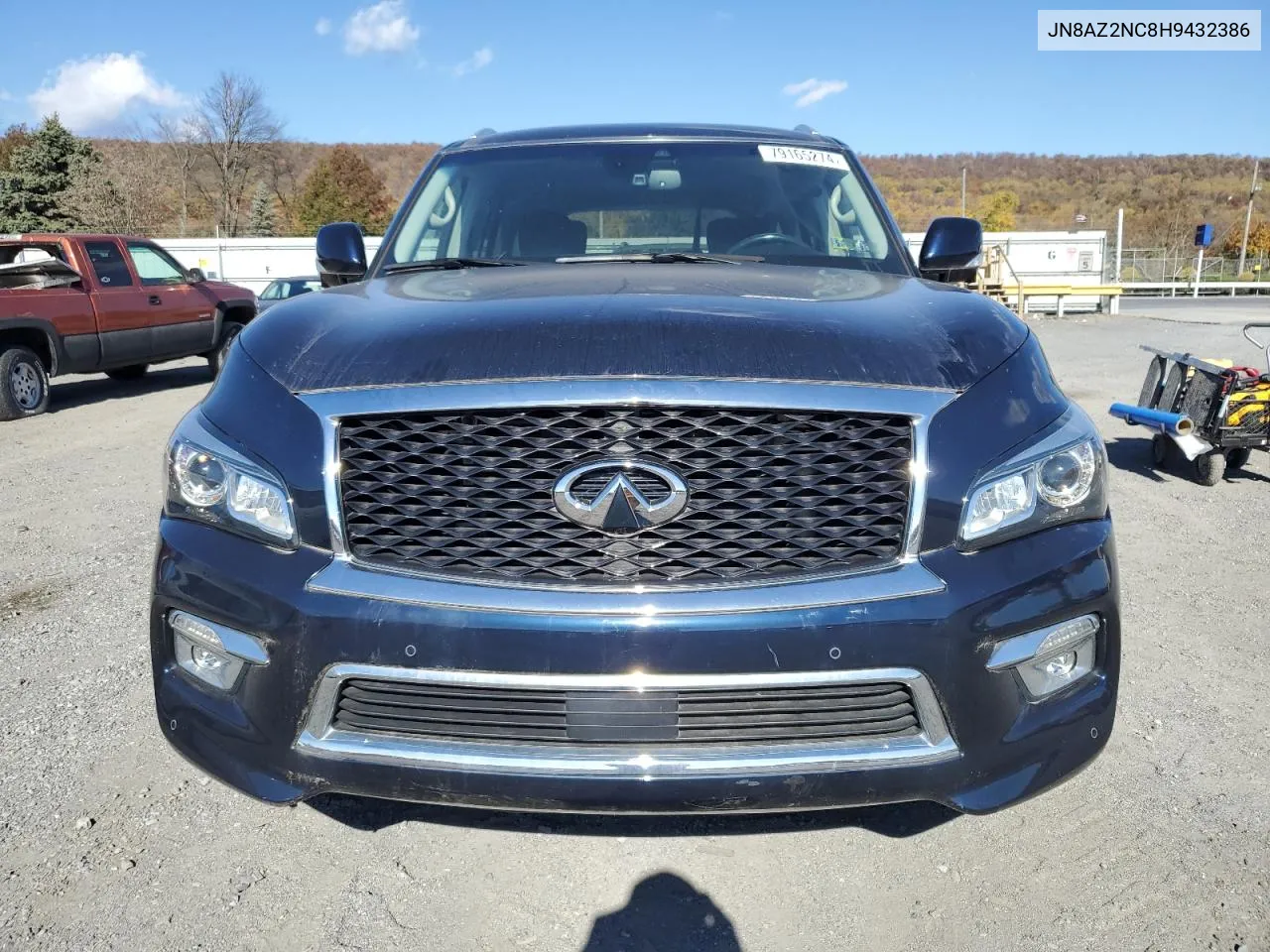 2017 Infiniti Qx80 Base VIN: JN8AZ2NC8H9432386 Lot: 79165274