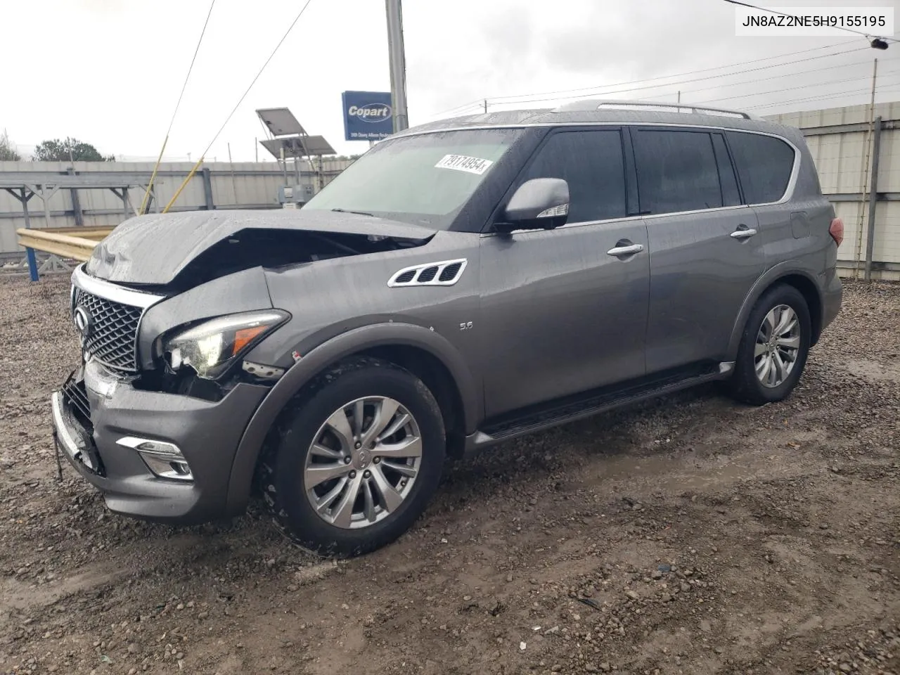 2017 Infiniti Qx80 Base VIN: JN8AZ2NE5H9155195 Lot: 79174954