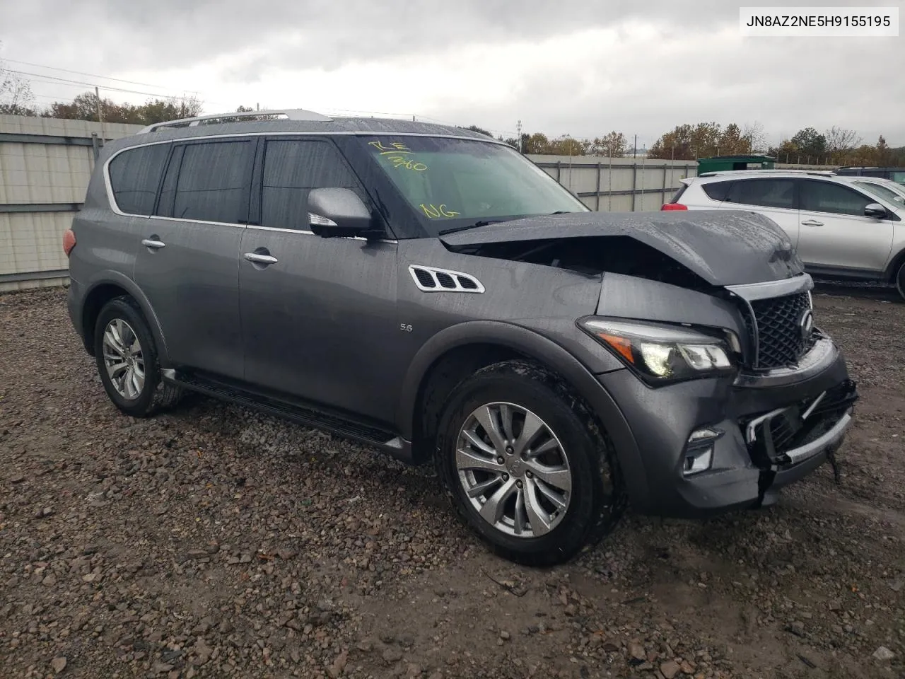 2017 Infiniti Qx80 Base VIN: JN8AZ2NE5H9155195 Lot: 79174954