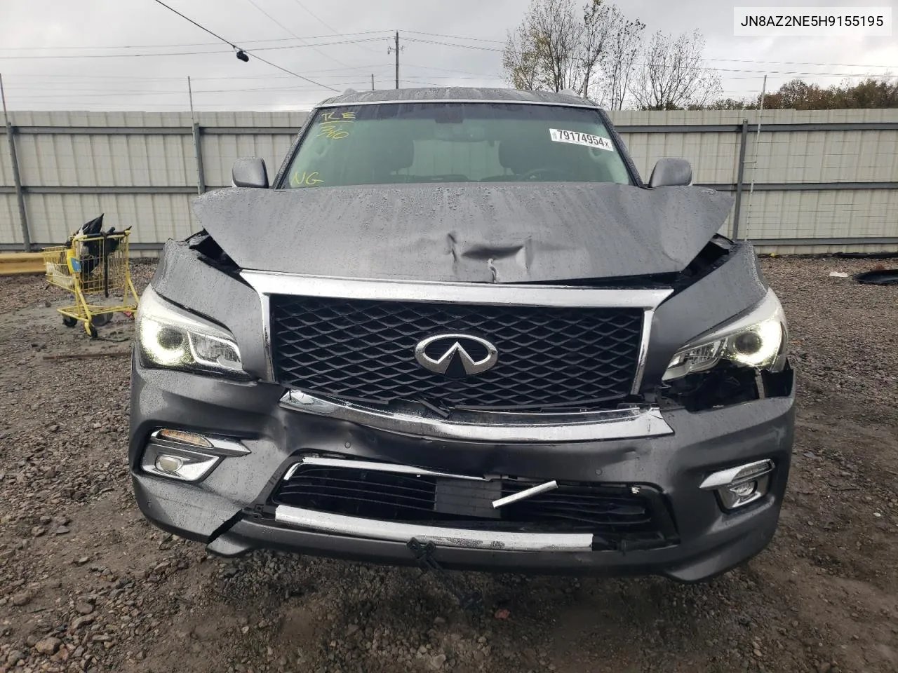 2017 Infiniti Qx80 Base VIN: JN8AZ2NE5H9155195 Lot: 79174954